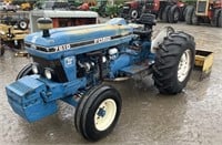 FORD 7610 Tractor & Box Scraper Package