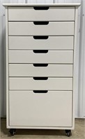 (CX) StyleWell Craft White 7 Drawer Storage Cart