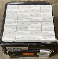 (CX) Jeffrey Court MEANDER Marble Mosaic Tile