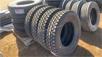 11R22.5 Unused Kapsen Semi Truck Tires