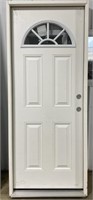 (WE) REEB 32” Fan Lite LH Prehung Exterior Door