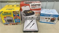 Food & Rice Cooker, Knife Set, Grill