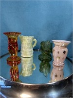 Vintage Glass Novelty Lot (4)