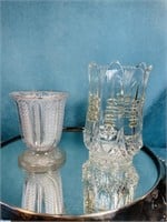 EAPG Spooner & Celery Vase (2)