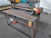 Bench Top Approx 1m Sheetmetal Rolls