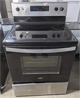 (CY) Whirlpool 30" Glass Top Electric Range