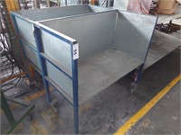 2 Steel Mobile Storage/Transport Trolleys