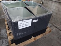 4 Fabricated Steel Insulated Plenum Boxes