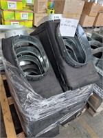13 Fabricated Steel Insulated 16" V Boxes