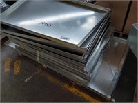 Approx 16 Fabricated Steel Drip Trays