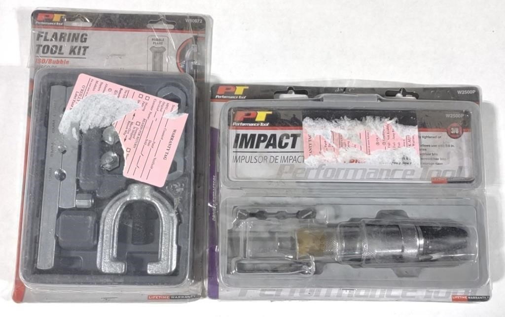 (ZZ) PT Impact Driver 3/8 (W2500P) & Flaring Tool