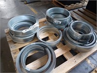 Large Qty Fabricated Steel Starting Collars