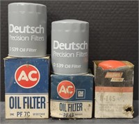 (ZZ) Oil Filters Including AC PF46, AC PF7C,