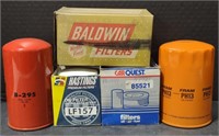 (ZZ) Oil Filters Including Baldwin B-295, Fram