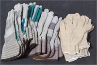 (ZZ) Fabric Lawncare/Work Gloves