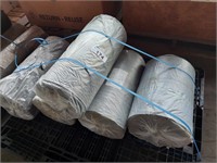 5 Rolls Black LDPE Printed Perforated Plastic Roll