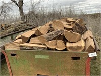 1/2 cord firewood (TRAILER DOES NOT SELL)