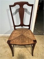 Nice Splat Back Cane Bottom Chair