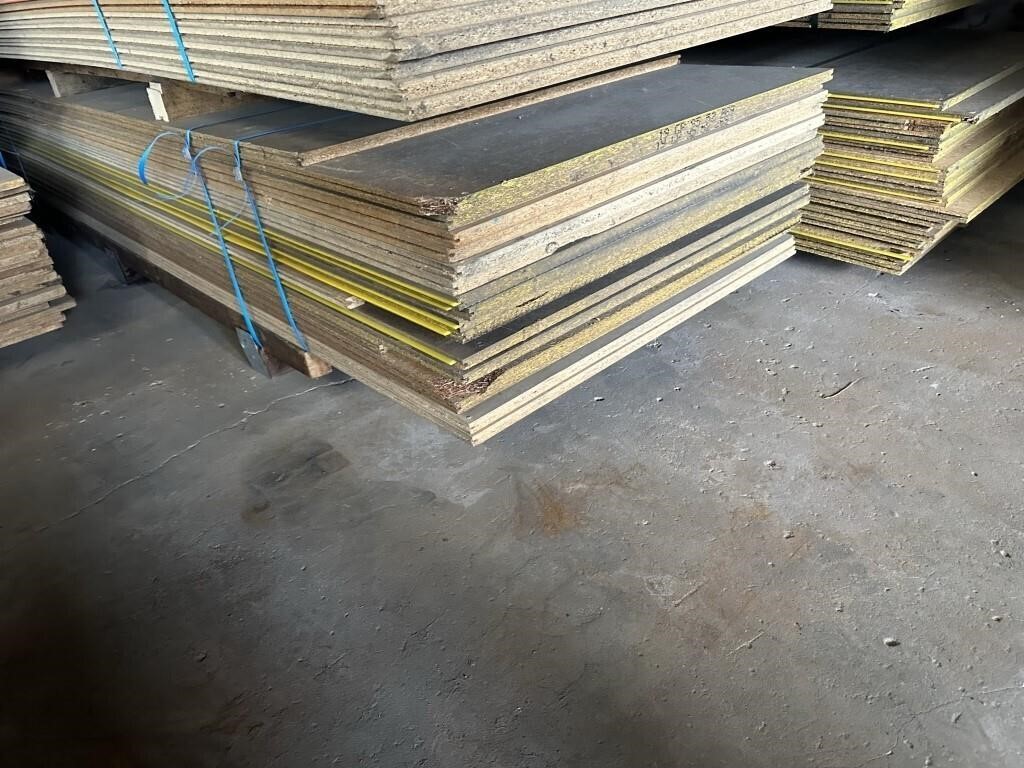 Pack Approx 18 Sheets Particle Board Flooring