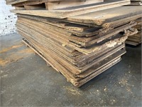Approx 35 Pieces Particle Board Floor Panelling
