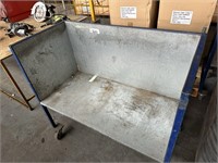 2 Steel Mobile Stock Packing Trolleys