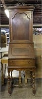 (JL) Vintage Secretary Desk Cabinet 21 1/2” x 18”