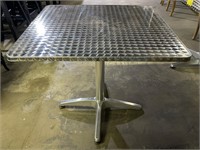 (JL) Stainless Steel/Aluminium Patio Table 31