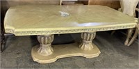 (JL) Collezione Double Pedestal Dining Table 81”