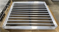 (ZZ) Square Aluminum Louvered Air Vent