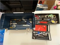 Toolbox w/Contents Socket Set Wrenches