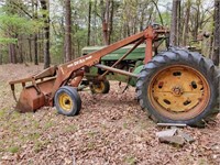 JOHN DEERE MODEL 60 W/DUAL LOADER- AS IS