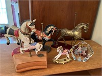 6 Piece Horse Figures