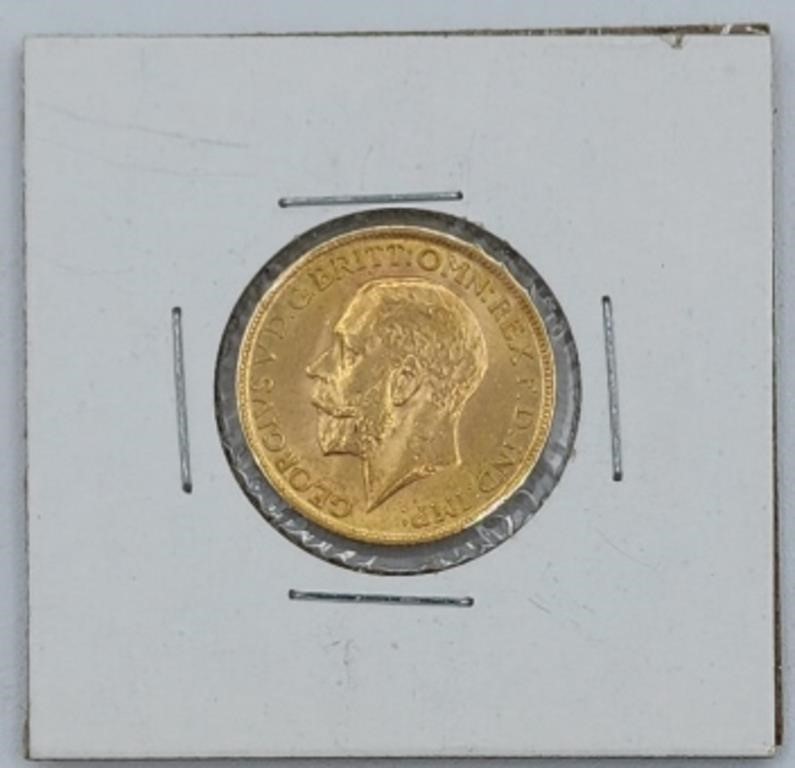 1913 Great Britain Gold Coin