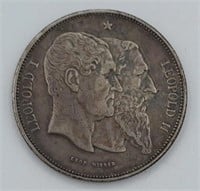 1830 - 1880 FIfty Years of Belgium Coin