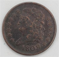 1809 Half Cent Beauty