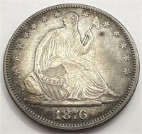 1876 United States Seated Half Dollar