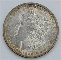 1894 O  Morgan Silver Dollar