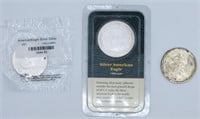 Three (3) U.S. Silver Amercan Eagle $1 Coins