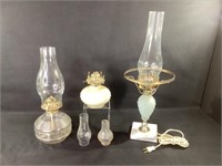 Lanterns,Miniature Globes & Converted Lamp