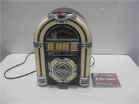 14" Crosley Jukebox CD Player W/CD Powers On