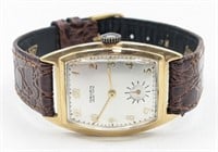 Men's Gruen Veri-Thin 14K Yellow Gold Wristwatch