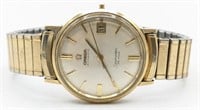 Men's 14K Gold Omega Seamaster Wristwatch