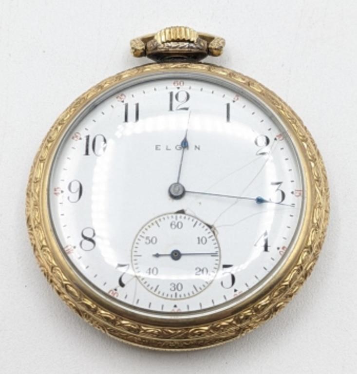 1903 Elgin Open Face Pocket Watch