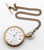 1900 Elgin Open Face Pocket Watch