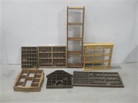 Various Shadowboxes & Display Shelves See Info