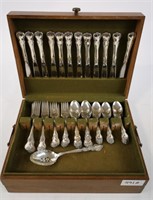 73 Pc. Towle "French Provincial" Sterling Flatware