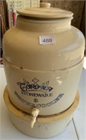 Vintage Corono Stoneware 3 Gallon Water Cooler