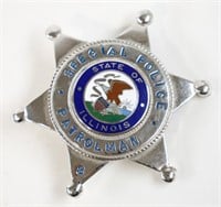 State Of Illinois Special Police Patrolman Badge