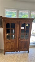 Antique Bivliotheque Bookcase with glass upper