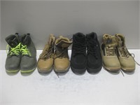 Four Pair Of Boots Pre-Owned Various Sizes